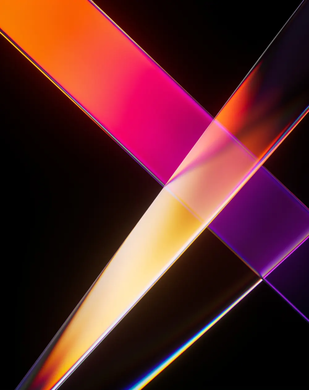 Abstract lichtbeeld bij AI-tools op maat